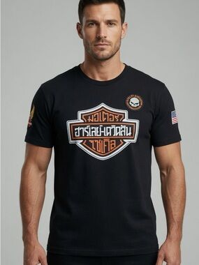 Harley-Davidson Thailand
Bangkok Chiang Mai Black T-
Shirt XXL